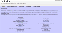 Desktop Screenshot of le-scribe.org