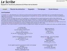 Tablet Screenshot of le-scribe.org